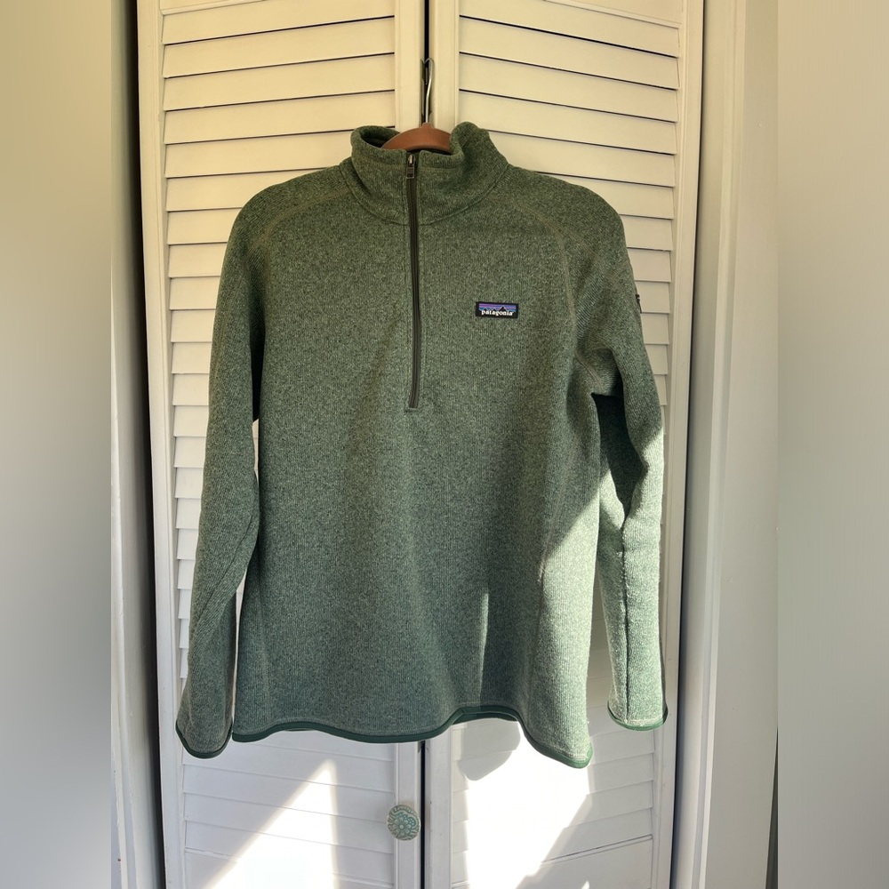 Patagonia W's Better Sweater® 1/4-Zip - Hemlock Green, Large
